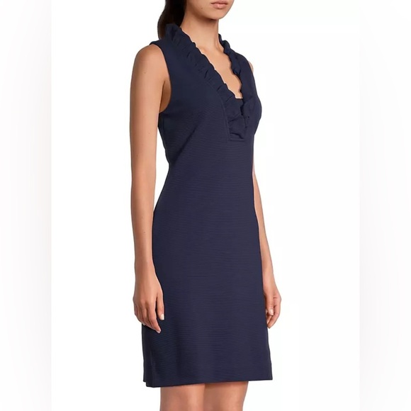 Lilly Pulitzer Tisbury Knit Shift Dress‎ - Navy XXS - Picture 1 of 10